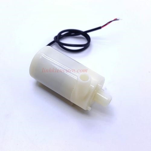 Bơm nước mini DC 2 vòi vào ra