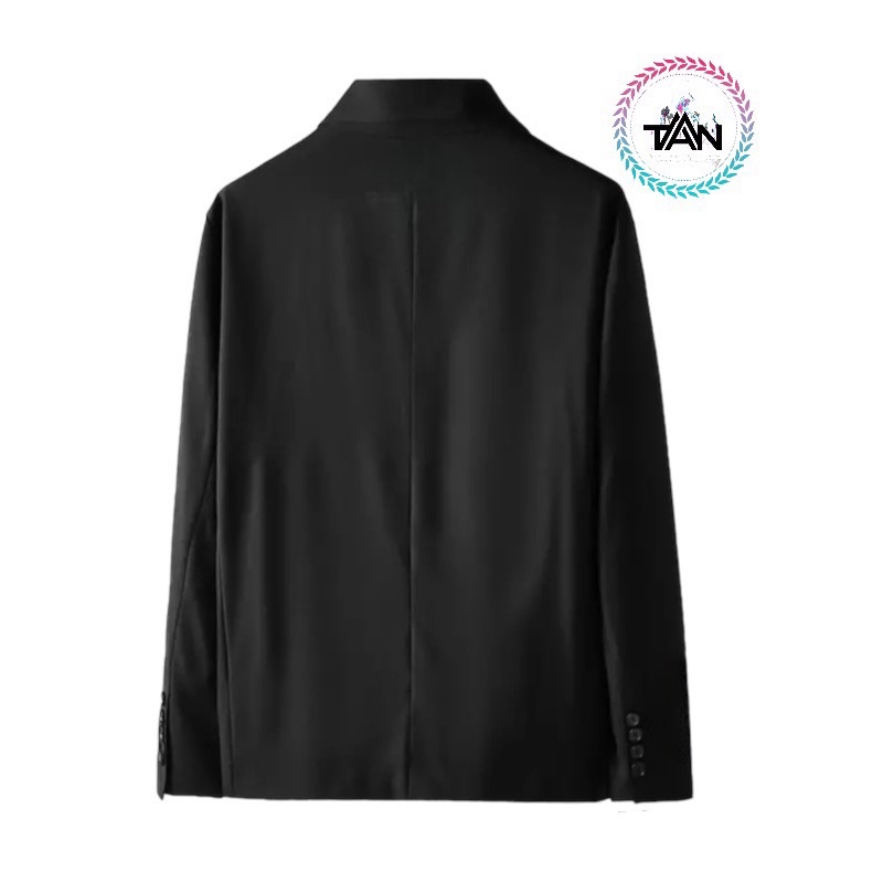 ÁO KHOÁC BlAZER NAM NỮ 3 TÚI T-A-N thời trang unisex phong cách Hàn Quốc AV025 dễ phối đồ màu đen