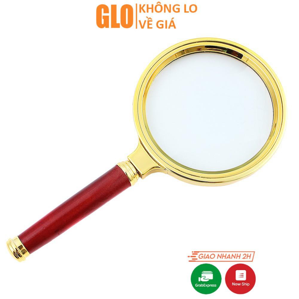 Kính Lúp 3D Magnifier 80mm Cầm Tay Giúp Nhìn Rõ Vật Nhỏ