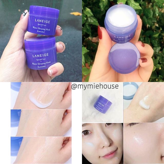 MẶT NẠ NGỦ CẤP NƯỚC  WATER SLEEPING MASK LANEIGE LAVENDER MINISIZE