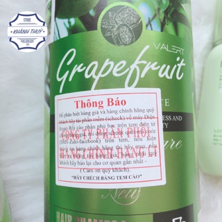 Bộ gội và xả Bưởi GrapeFruit 800ml X2