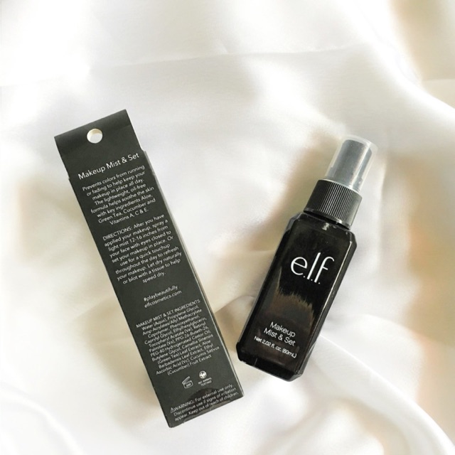 XỊT GIỮ LỚP MAKEUP ELF MAKEUP MIST & SET