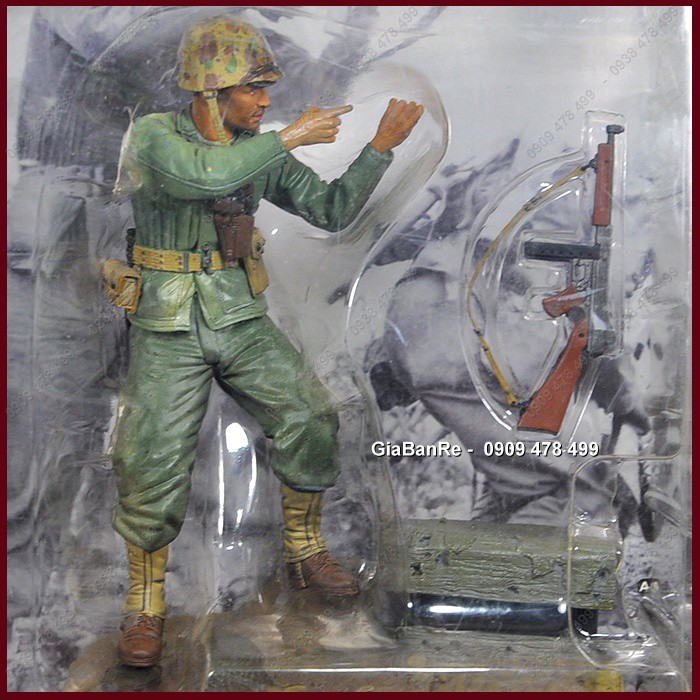 MÔ HÌNH NHÂN VẬT CAO CẤP - LÍNH MỸ TRONG THẾ CHIẾN WWII - DUSTY TRAIL - 7409.4