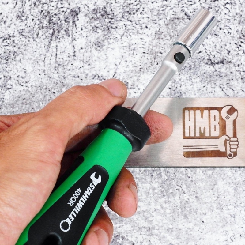 🇩🇪Made in Germany🇩🇪 Chuôi tua vít khẩu vuông 1/4” có tháo tuýp nhanh Stahlwille 400QR