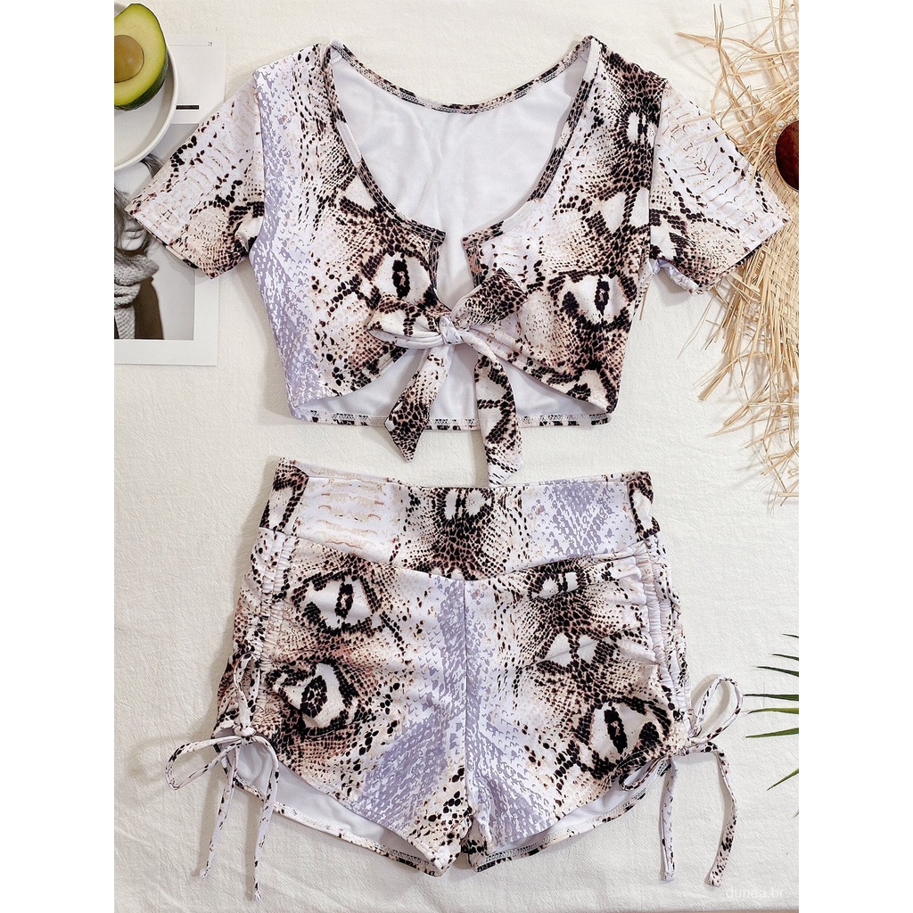 DUNEA Bikini 2 Mảnh Lưng Cao Gợi Cảm O0fQ