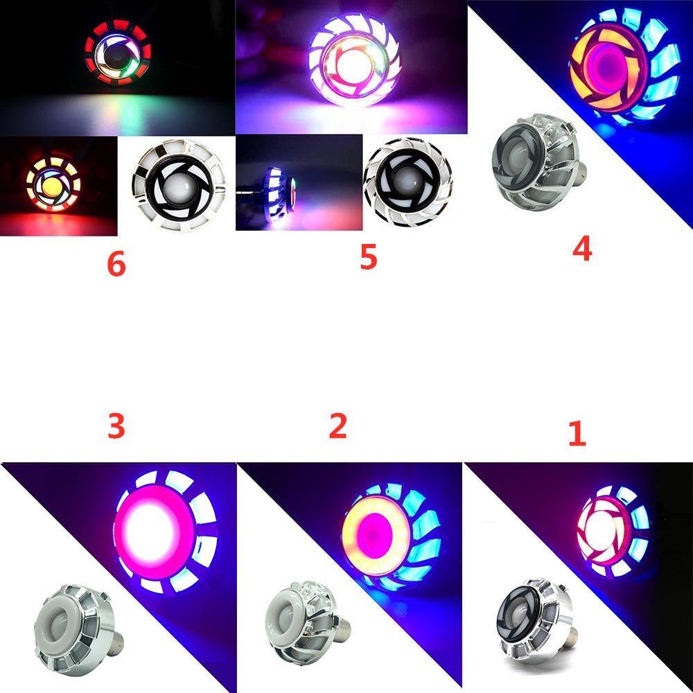 BTLIMER Đèn Pha LED Cảnh Báo Nhấp Nháy Đuôi Xe Máy Mới