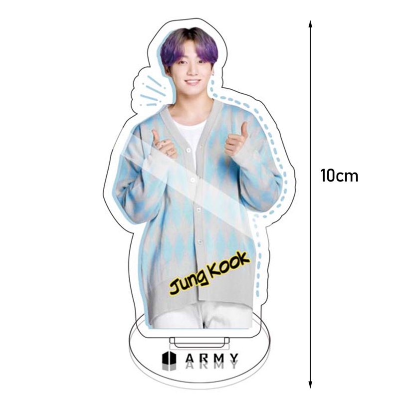 Giá Đỡ Trưng Bày Mô Hình Nhân Vật BTS Bằng Acrylic