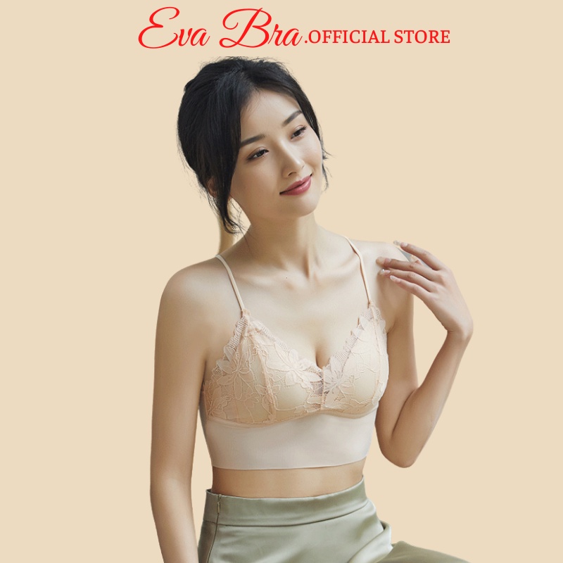 Áo Ngực 2 Dây Eva Bra Cotton Có Đệm Nâng Ngực Tôn Dáng Nhẹ Nhàng Sexy GB8842