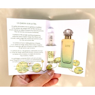 Sample nước hoa Hermes Un Jardin Sur Le Nil 2ml