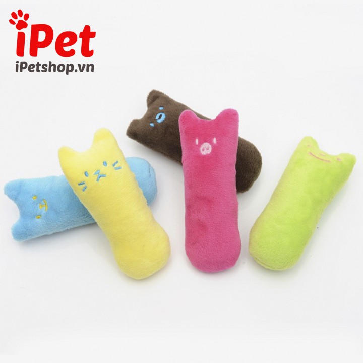 Gối ôm nhồi bông cho mèo có mùi catnip cỏ bạc hà mèo bên trong - iPet Shop