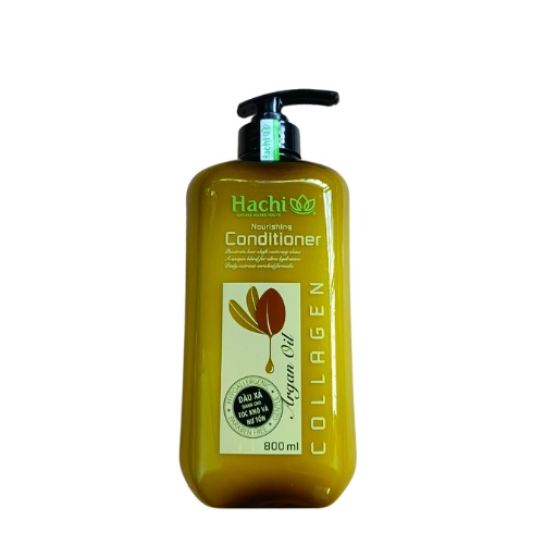 [ ComBo ] Dầu gội  argan  HACHI - 800ml [1gội+1xã ] Phục hồi tóc khô và hư tổn