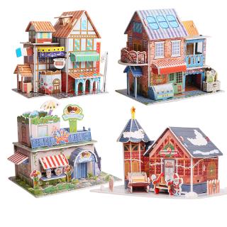 Mô Hình Ngôi Nhà 3d Tự Làm Dành Cho Bé