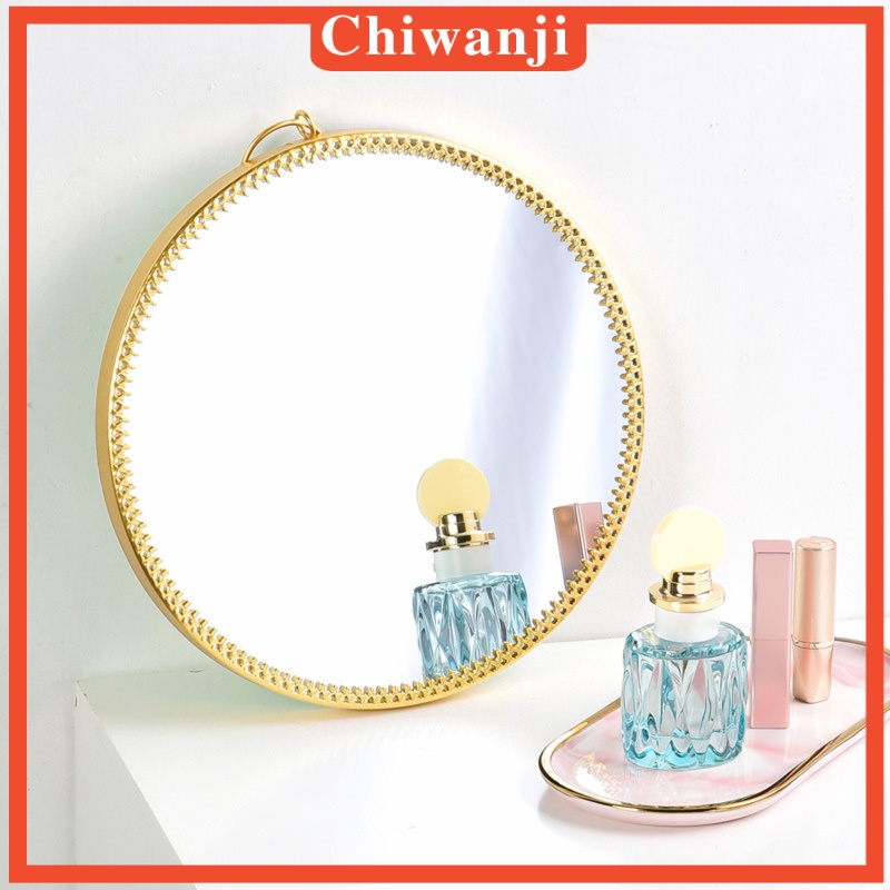 [CHIWANJI]Round Mirror Makeup Vanity Dressing Mirror Bathroom Mirrors