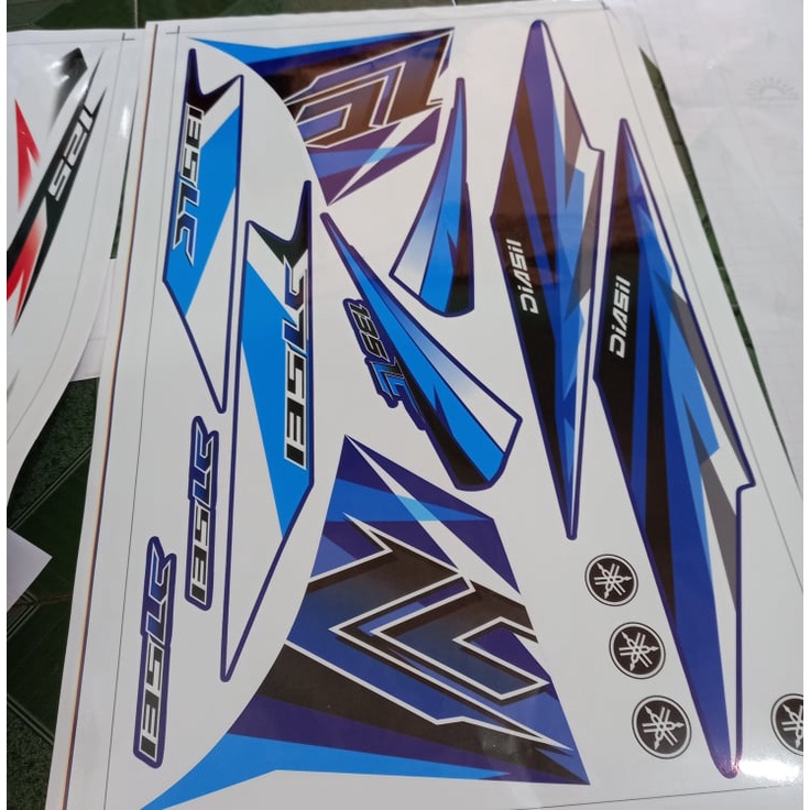 Tem rời ex 135 LC xanh đen trắng