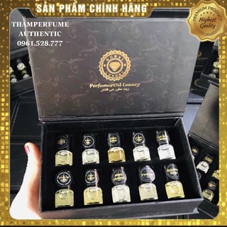 Set 10 lăn tinh dầu dubai cao cấp nam nữ 20ml