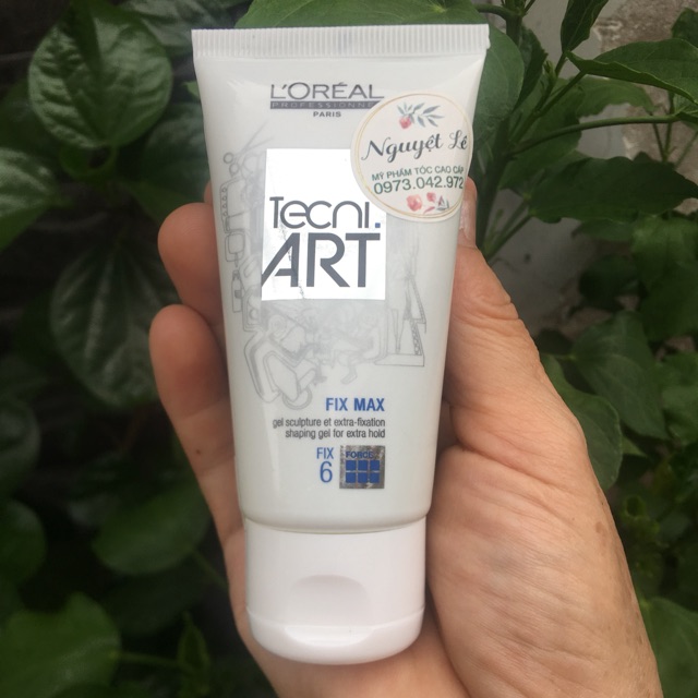 Gel tạo kiểu tóc LOREAL Tecni Art Fix Max 50ml