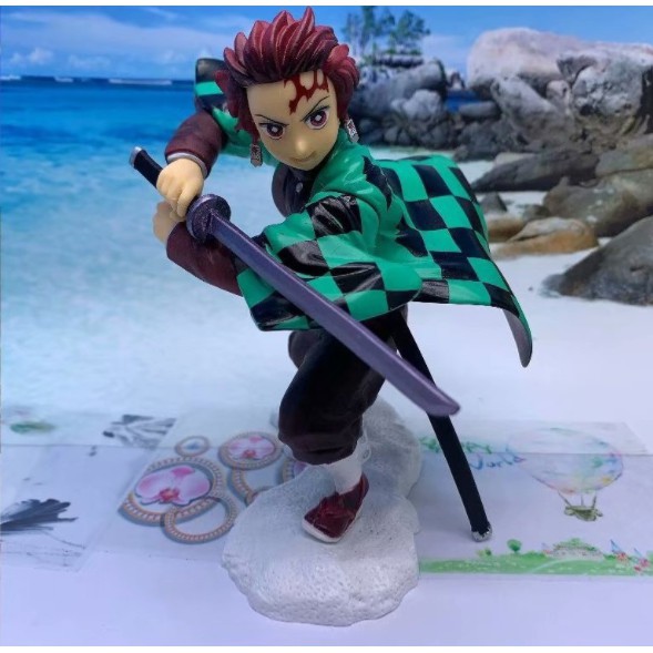 (Hết hàng) Mô Hình Figure Kimetsu no Yaiba - Demon Slayer Tanjiro ss1 sắc nét 15cm