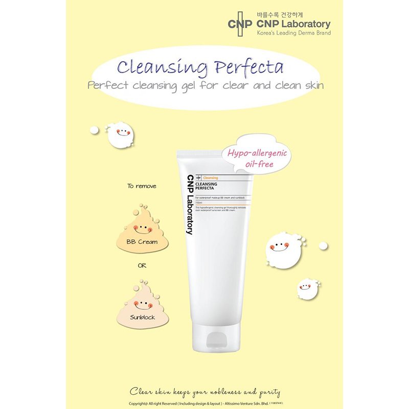 Gel Tẩy Trang Sạch Sâu CNP Laboratory Cleansing Perfecta 50ml