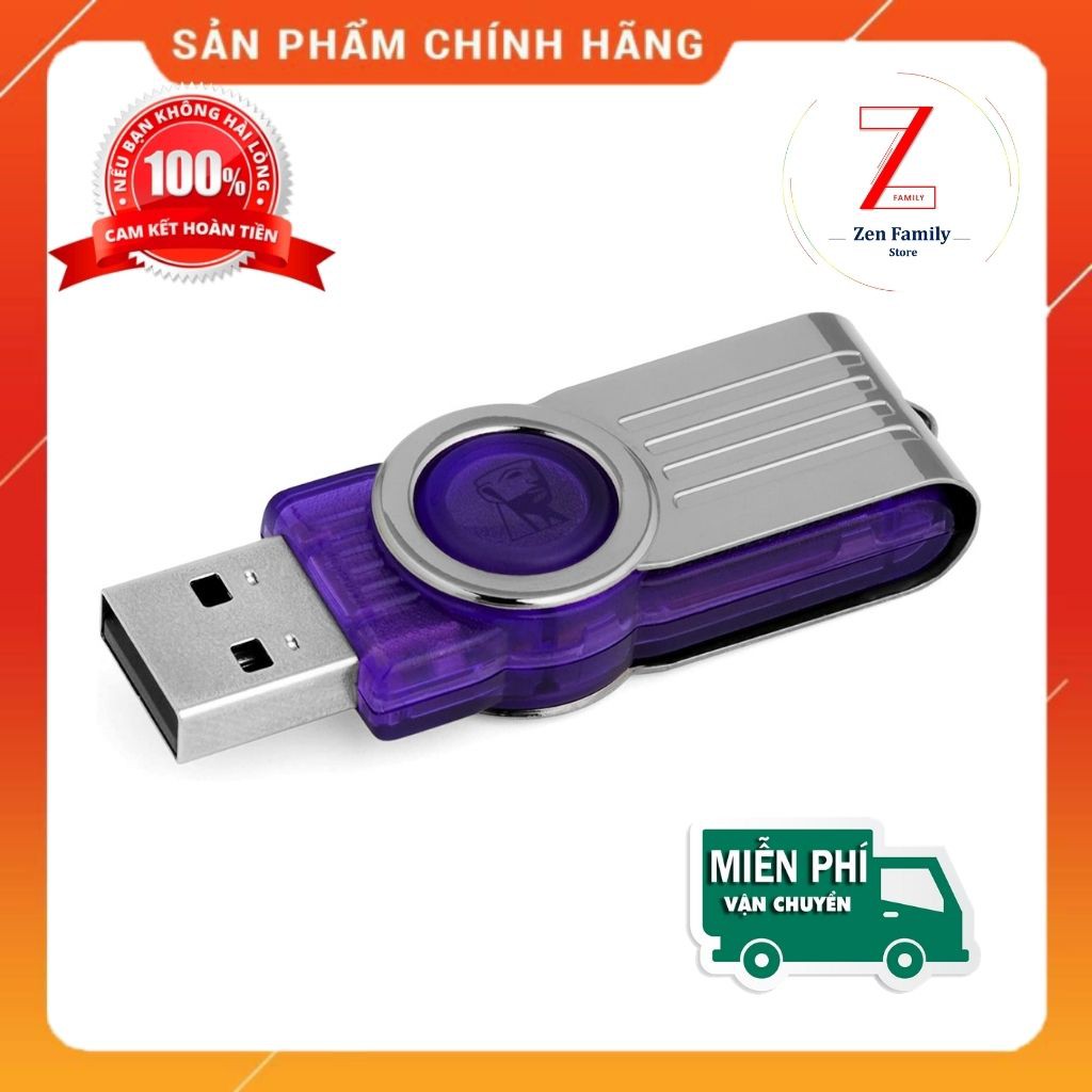 USB DT 101 G2 32 GB Hàng Chính Hãng, Đủ Dung Lượng, Vua Sỉ Phụ Kiện_Zenfamily Bảo Hành 12 Tháng 1 Đổi 1
