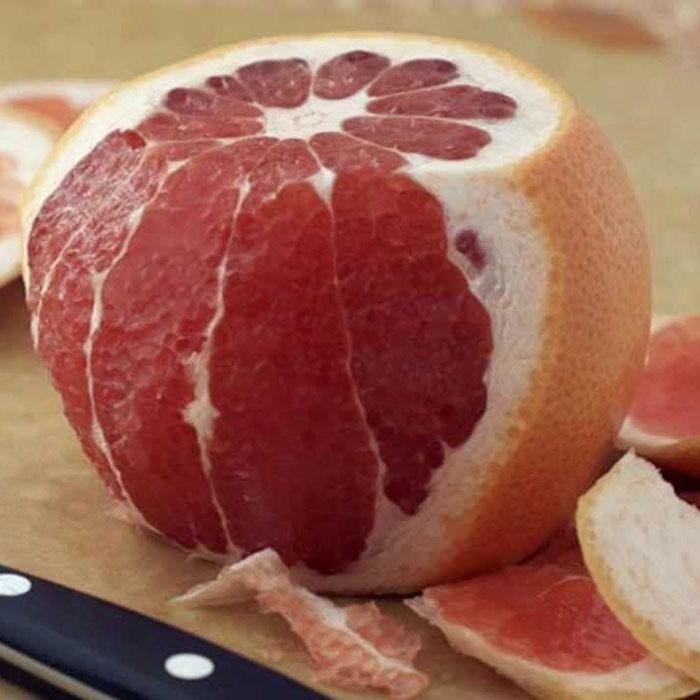 Cây bưởi đỏ Luân Văn Tiến Vua THẾ GIỚI HOA CÂY CẢNH cao 70cm.