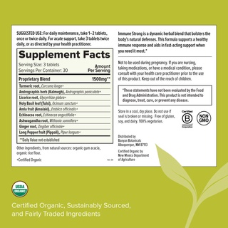 [Banyan Botanicals] Immune Strong™ tablets