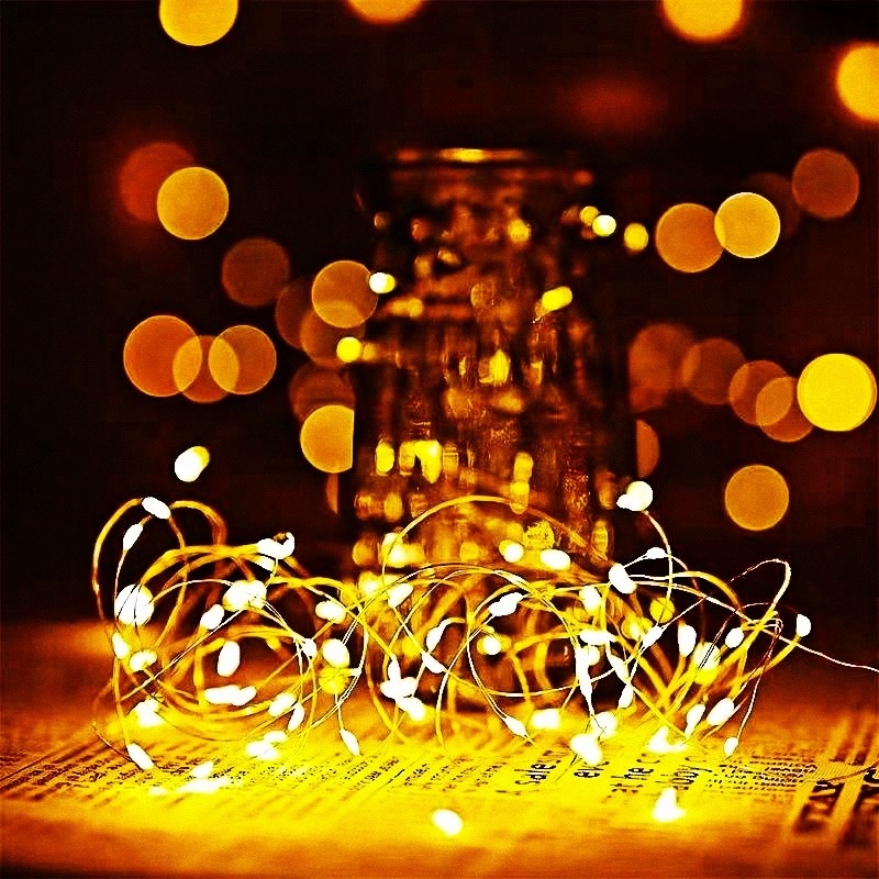 Dây Đèn LED 20 Bóng Dài 2M Trang Trí Tiệc