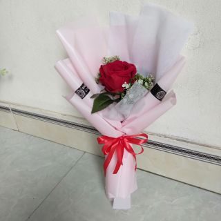 Bó  hoa hồng  1 bông