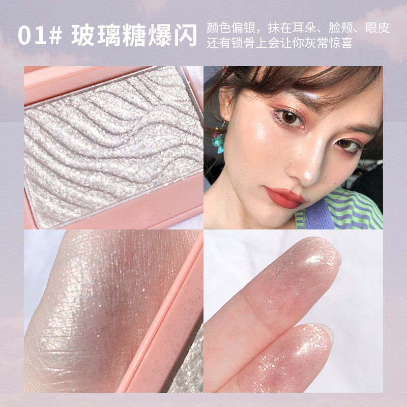 Phấn Nhũ Lục Giác Bắt Sáng Hilight SUIKONE Hàng Nội Địa Trung
