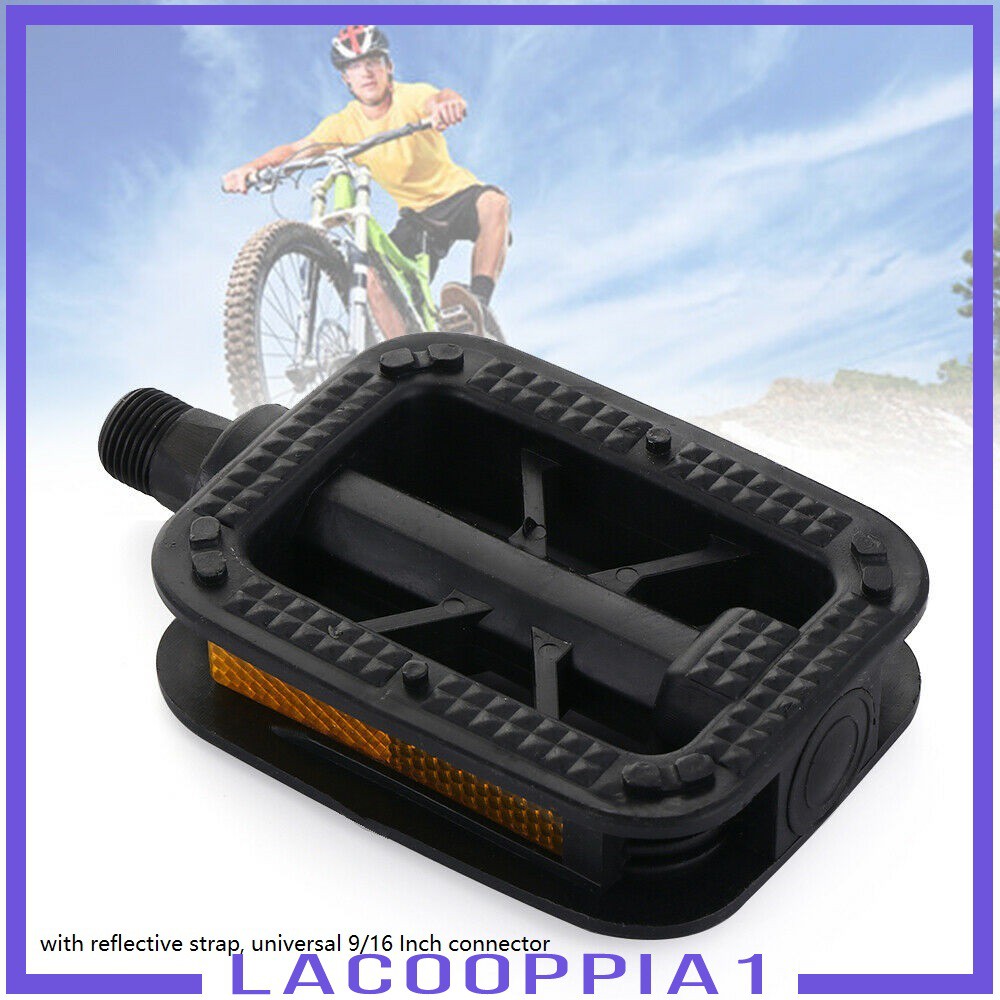 [LACOOPPIA1] 1 PAIR 9/16&quot; BICYCLE PEDALS UNIVERSAL NON-SLIP MTB CYCLING BIKING PARTS ACCS