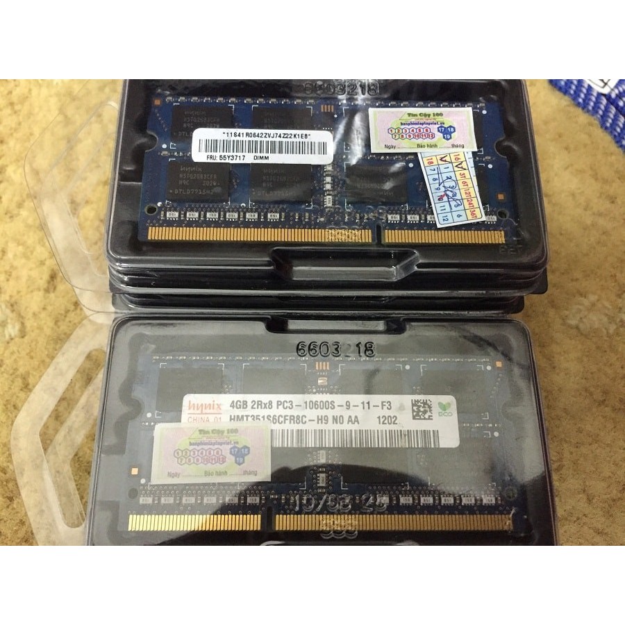 Ram Laptop SK hynix 4GB DDR3 Bus 1333 PC3 10600S 1.5V