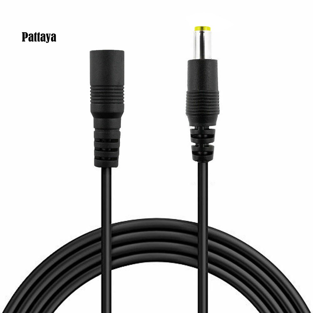 Dây Cáp Nối Dài Nguồn Điện 2.1x5.5mm Male Sang Female 12V DC Dành Cho CCTV