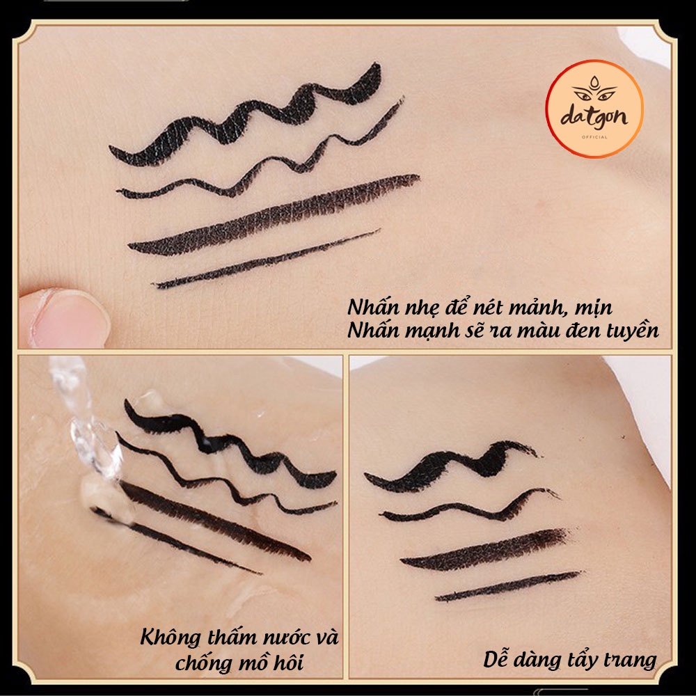Bút kẻ mắt nước eyeliner Shunvhua Metysur kẻ mắt nước nội địa trung chính hãng chống thấm nước, không lem
