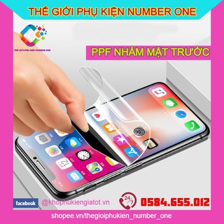 PPF Tự Hồi Phục Nhám, Film Bảo Vệ  Màn Hình Mặt Trước Chống Xước Cho Iphone 6/6s/6Plus/6sPlus/7/7Plus/8/8Plus/X/XR/XSMax