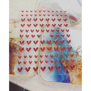 sticker mã mới hình tim