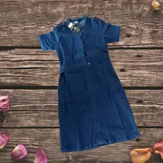 ĐẦM JEAN ÔM CÔNG SỞ – MS: D709