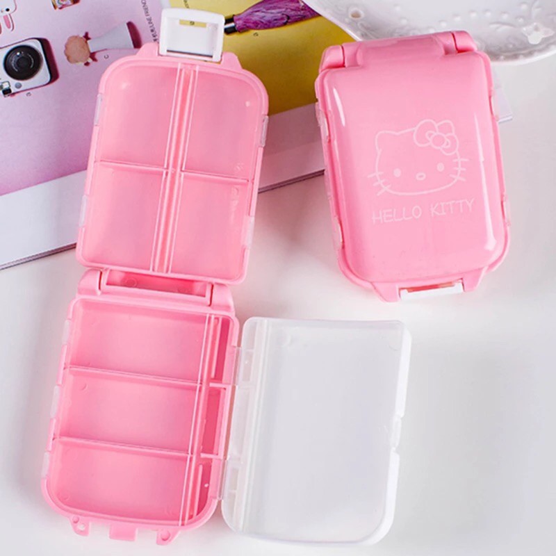 Hộp chia thuốc/ hộp phụ kiện Hello Kitty KT167