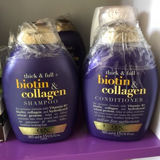 Bộ dầu gội và xả Biotin