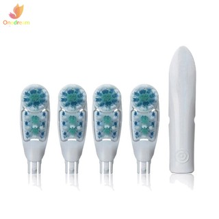 [Hàng mới về] 4 đầu bàn chải làm sạch kép thay thế cho Braun Oral B Cross Action Power
