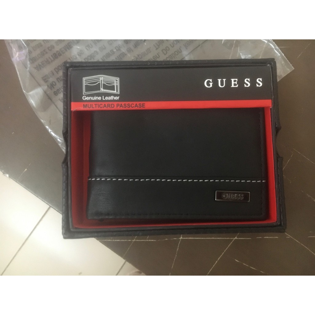 Ví nam GUESS Men's Leather Passcase Wallet - 31GU20X