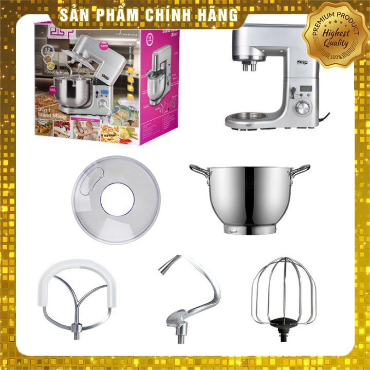 Máy trộn bột, đánh trứng thương hiệu cao cấp DSP KM3032 - Dung tích: 10 lít - Công suất: 1500W - Hàng Nhập Khẩu AD