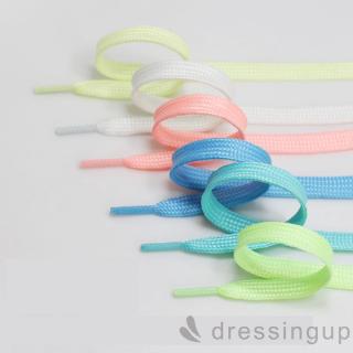 D❃♪6 cặp dây giày đàn hồi thể thao huỳnh quang có độ dài khác nhau