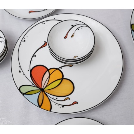 Bộ chén tô dĩa sứ Minh Long Daisy Bóng Bay các size nhỏ - bộ chén tô dĩa sứ Minh Long Bóng Bay