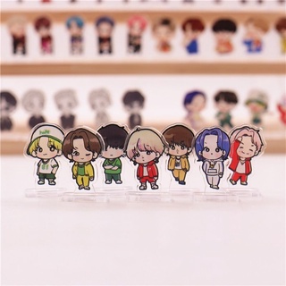 Chibi mô hình nhựa cứng để bàn BTS