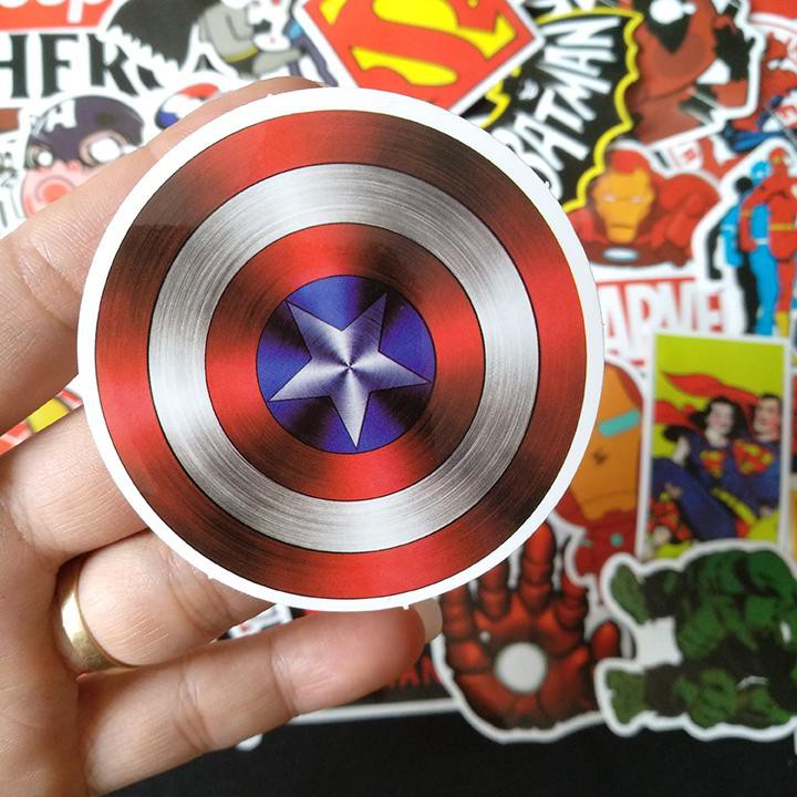 Sticker dán, custom mũ bảo hiểm nửa đầu, nón bảo hiểm 3 phần 4, laptop, ván trượt chống nước
