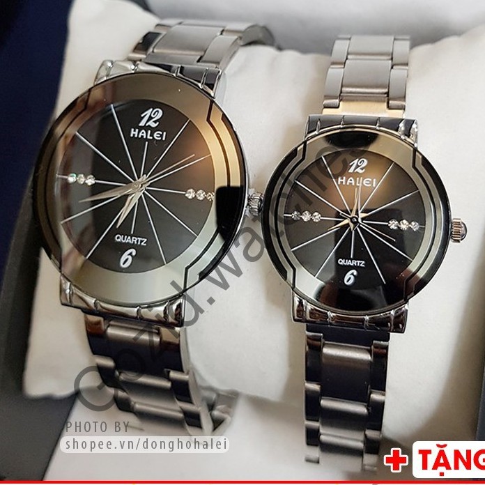 Đồng hồ cặp đôi Halei 668 chống nước chính hãng thời trang dẫn đầu xu hướng thời trang cặp đôi -Gozid.watches
