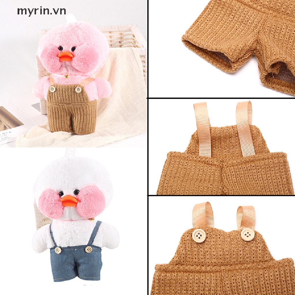 Chú Vịt Nhồi Bông 30cm Màu Vàng Cho Trang Phục Búp Bê