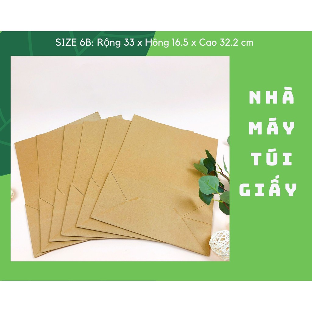 500 chiếc túi xi măng không quai Size 6B: 33x16.5x32.2 cm đựng hàng 6-7kg (Ảnh thật và video)