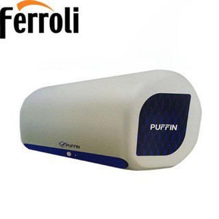 Bình nóng lạnh Ferroli Rapido Puffin 20L PE bảo hành 8 năm- ruột bình tráng men Titan