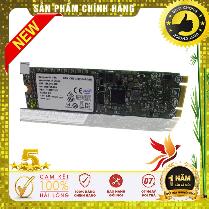 SSD M2 INTEL DC S3500 SERIES 80GB – CHÍNH HÃNG