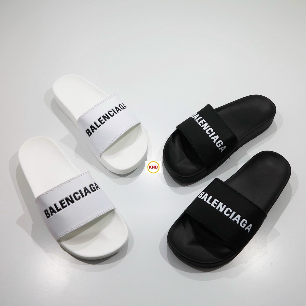 Dép Balenciaga ❤️FREESHIP + KÈM HỘP❤️ dép quai ngang thể thao nam nữ - Dép Balenciaga Nam Nữ - Dép Balen full đen